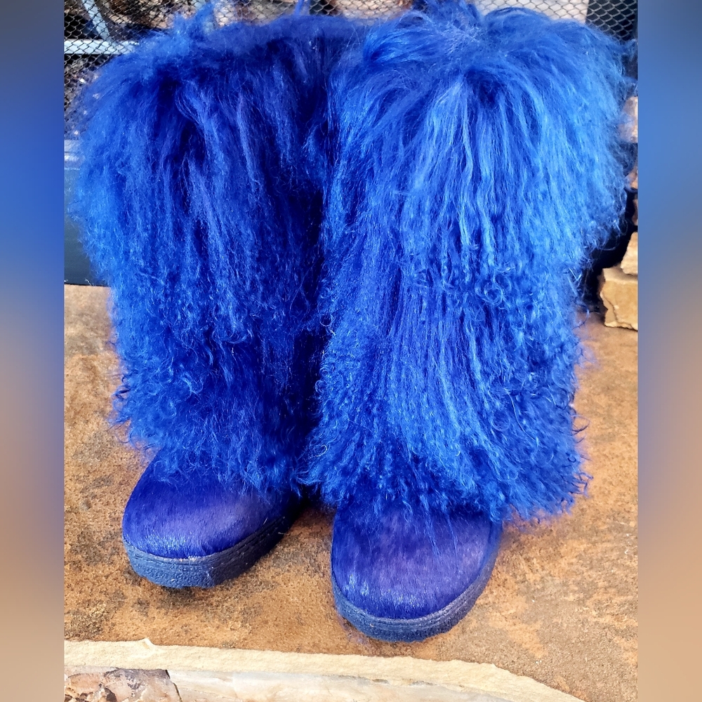 Mongolian Fur Boots